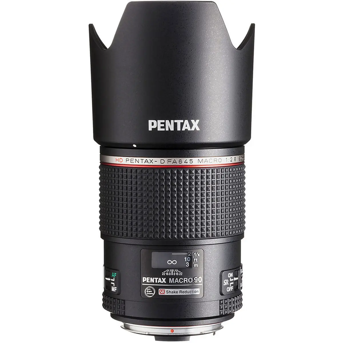 Pentax-D FA 90mm f/2.8 ED AW SR Camera Lens - Durable ED Glass, Manual/Auto Focus, Compatible with Pentax Mount