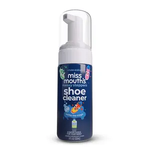 Miss Mouth's Messy Steppers Shoe Cleaner - 4oz Foaming Ready To Use Sneaker Cleaner