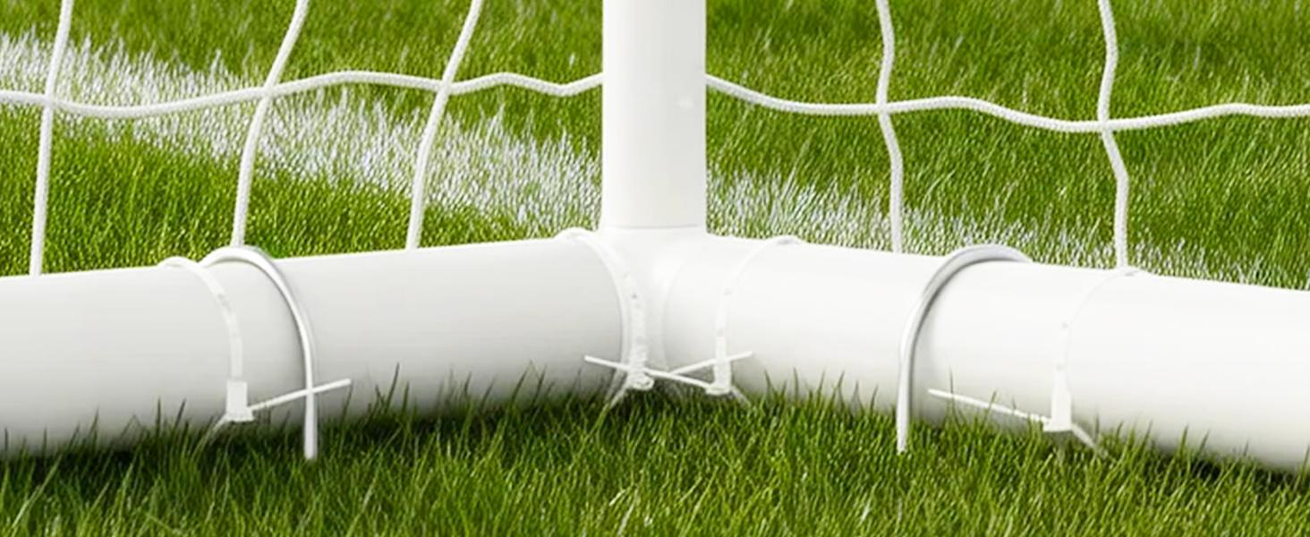 【Summervibes】LILYPELLE 12x6/ 10x6.5/ 8x6/ 6x4 Portable Folding Soccer Goal for Backyard, Heavy Duty PVC Youth Soccer Net with Target Net & Training Cones, All Weather Football Goal for Kids Teens Adults, Outdoor Training Practice 【Summervibes】LILYPELLE 12x6/ 10x6.5/ 8x6/ 6x4 Portable Folding Soccer Goal for Backyard, Heavy Duty PVC Youth Soccer Net with Target Net & Training Cones, All Weather Football Goal for Kids Teens Adults, Outdoor Training Practice