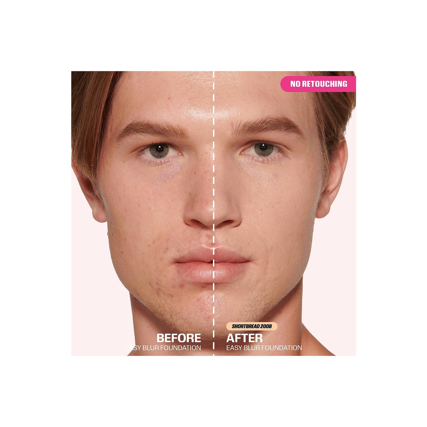 Huda Beauty Easy Blur Foundation in Shortbread 200B