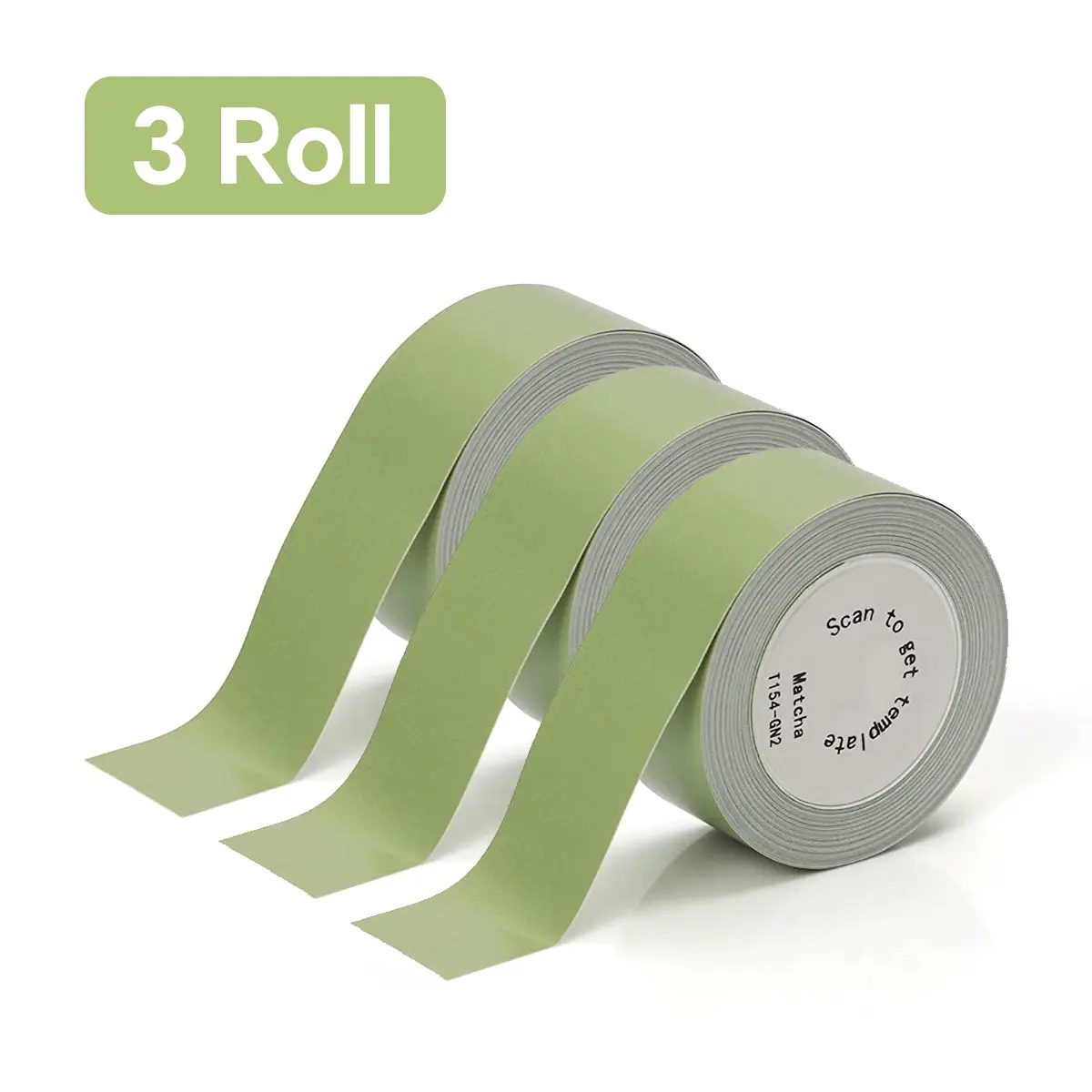 Green(15mm x 4m)-3 Roll