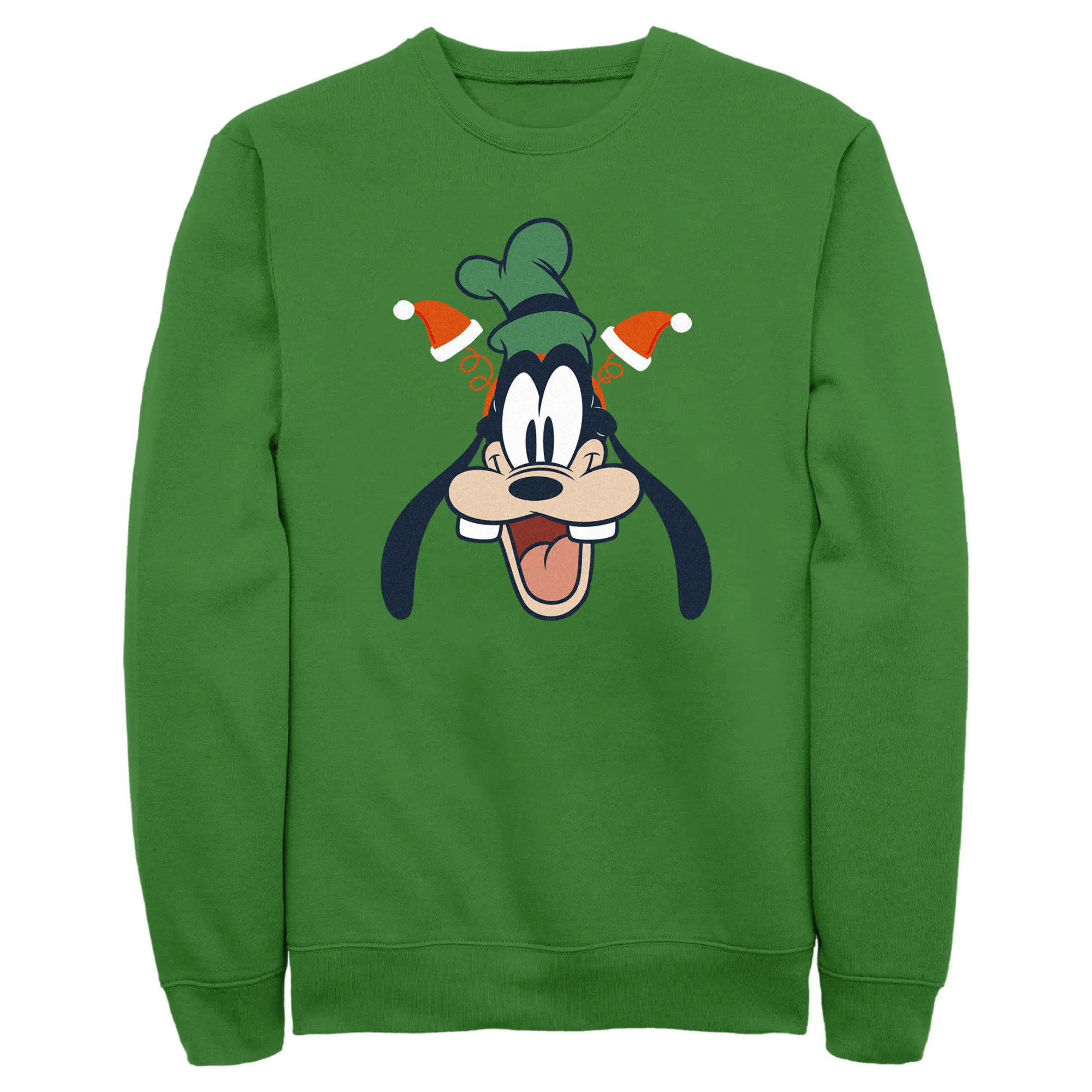 Men's Mickey & Friends Goofy Christmas Ears Sweatshirt