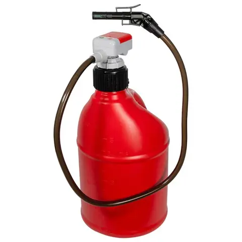 Tera Pump TRFA01-XL Battery-Powered Fuel Transfer Tool (Pump Only) - For Gas,Kerosene,E15-E85 - Auto-Stop Sensor,Universal Adapter,Hands-Free Lock,2025 Upgraded Flow Tougher Cut-Resistant Vinyl Hose,Ergonomic Nozzle - No Jug,Batteries Included