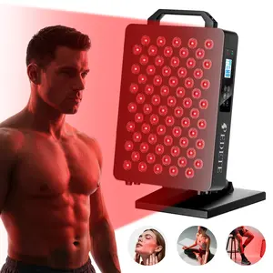 PEDETE Red Light Therapy Device for Face and Body, 5 Wavelengths (630/660/810/850/940nm), Adjustable Modes/Timer/Brightness/Frequency, Suitable for Post-Surgery Recovery, Fitness Therapy, Skincare, Sleep Improvement, and Promoting Blood Circulation