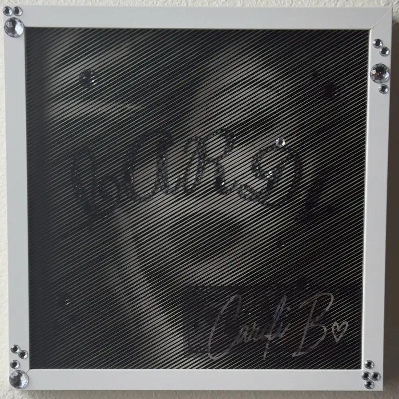 Luxury Hip-Hop Inspired Decorative Shadowbox