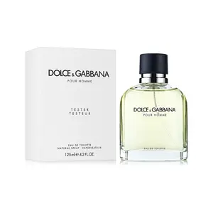 Dolce & Gabbana Pour Homme Eau de Toilette Tester 4.2 oz | Classic Citrus Aromatic Men's Cologne | Authentic Dolce & Gabbana EDT Spray