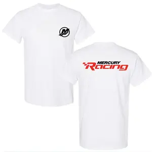 BelleHeaven Mercury Racing Graphic T-Shirt, Motorsport Enthusiast Tee, Comfortable Cotton Blend, Car Lover's Apparel for Men & Women, Racing Gift Idea