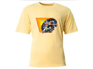 G Gundam Crew Neck white shirt Activewear