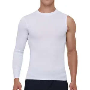 ?Compression Baselayer? �C Single-Arm Long Sleeve Shirt for Basketball & Athletic Training Activewear Asymmetrical