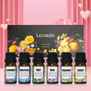 6 essential oil gift box set! Help you sleep well with the power of aromatherapy, effectively relieve tense spirits. Whether you give it to family and friends to convey care or express your feelings on Valentine's Day, it is a quality choice.
