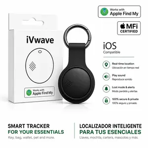 key locator, wireless rfid locator key positioned with 4 receiver and led flashlight function smart key finder