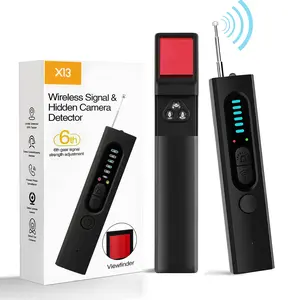 Hidden Camera Detector – Anti-Spy Device for Wireless Bugs, GPS Trackers, and Hidden Lenses – High-Sensitivity Signal Detection and Infrared Scan – Ideal for Travel, Hotels, Bathrooms, Offices – Rechargeable and User-Friendly Design