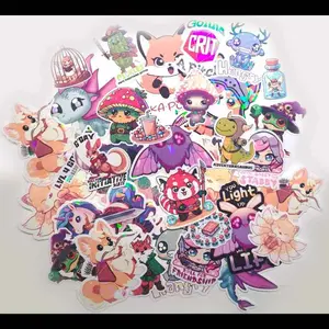 30 Piece 2 Inch Sticker Bundle, D&D Inspired Stickers, TTRPG Merch Decor Decorative