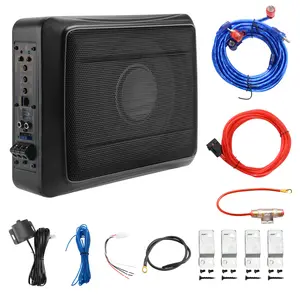 1200W Slim Under Seat Powered Car Subwoofer Efficient Heat Dissipation and Slim Profile