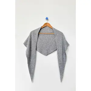 Cashmere Shawl  HT. GREY