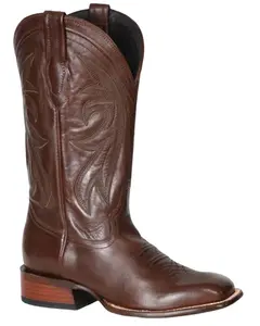 Stetson Men's Grange Tall Western Boot Broad Square Toe - 12-020-1850-0123