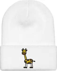 Stick Giraffe Knit Beanie