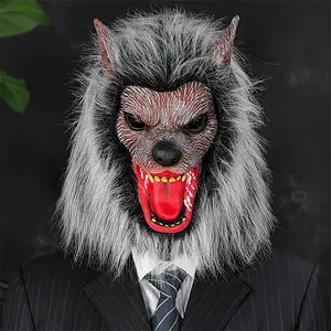 "Clearance Sale" Werewolf Latex Mask for Halloween, Prank Scares, and Cosplay. Creepy, Movie-Inspired Design for Adults. Perfect for Costume Parties, Shock Value, and Unique Gifts 40581