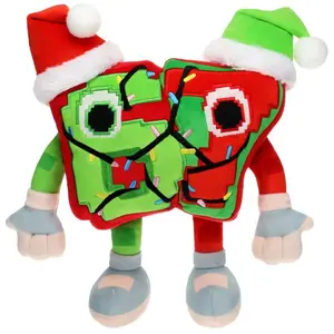 25cm No Code Festive 67 Plush Steal A Brainrot Christmas Doll Anime Peripherals Soft Doll Collection Room Decoration Kid Gifts