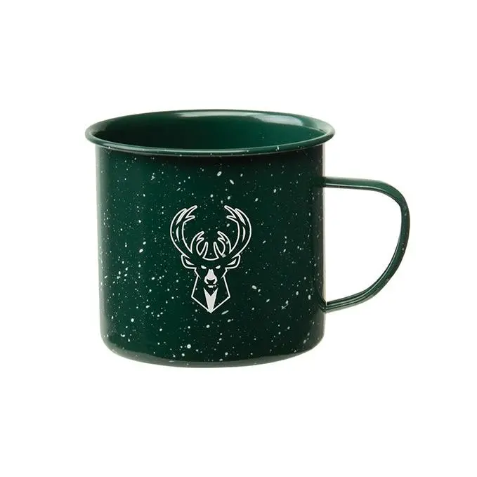 Milwaukee Bucks 16oz Campfire Metal Mug