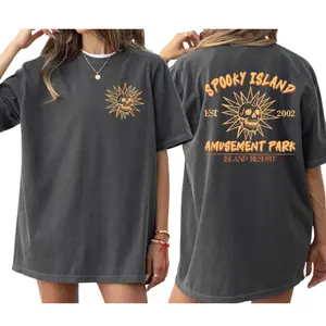 Spooky Island T-Shirt,Retro Halloween Movie Sweatshirt, Hoodie, Disco Skull Shirt, 90s Nostalgia Halloween, Summer Spooky Shirt, Gift Idea