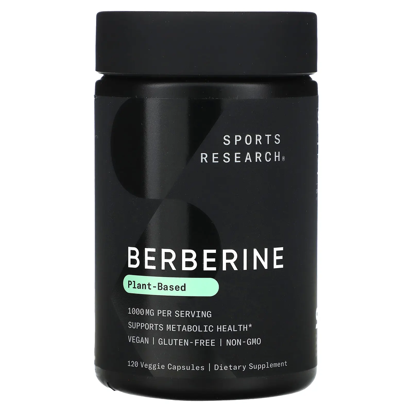 Sports Research Berberine, 120 Veggie Capsules (500 mg per Capsule)