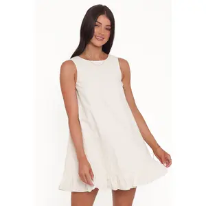 Zena Mini Dress - Cream