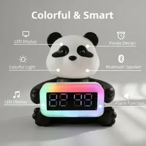 Cute LED Surrounding Light Cartoon Bluetooth Speaker with 360° Surround Sound, Enhanced Bass Audio, TWS Stereo Pairing Capability, Bluetooth 5.0 Connection, Multiple Playback Options, Long Battery Life, Perfect Desk Decor Gift