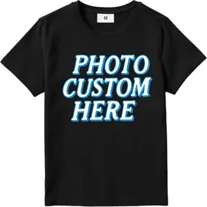 Custom Photo T-Shirt Personalized Custom Tee, Add Your Own Image Text Shirt