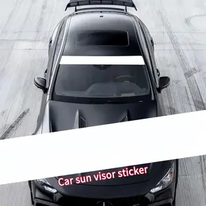 Car Sun Visor Sticker, Car Front Window Sticker, Car Exterior Decoration Accessories for Car, Truck, SUV, Car Decals for Car Body Decoration, Windshield Vehicle Cover, Car Sunshade Windshield Outside