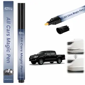 1 pc Car Scratch Remover Pen – All Cars Magic Pen, Weatherproof Touch-Up Paint Pen for Minor Clear-Coat Scratches, Quick Fix, Fits All Vehicle Colors, Travel-Friendly
