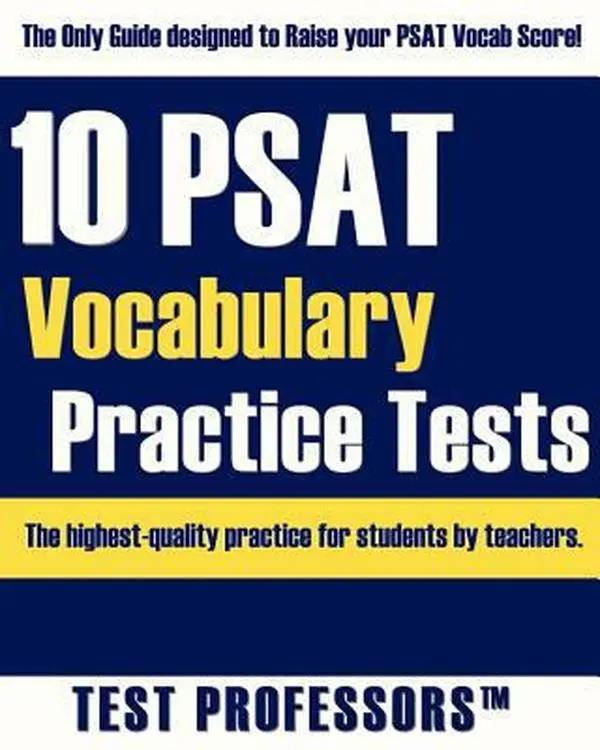 USED-10 PSAT Vocabulary Practice Tests by Paul G. IV Simpson (Paperback)