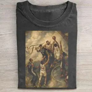 OG Anunoby "Hand of God" Art Vintage Basketball T-shirt