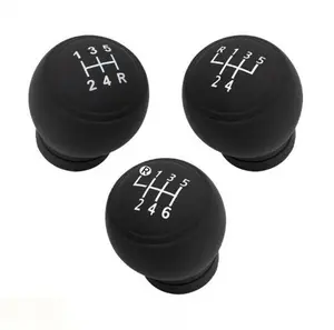 Silicone Shift Knob Cover - For 5-Speed/6-Speed Manual Transmission - Easy to Install, Durable Soft Car Interior Accessory for Cars, Trucks and SUVs, Vehicle Upgrade, Fashion Design, Wear-Resistant Material, Trucker's Choice