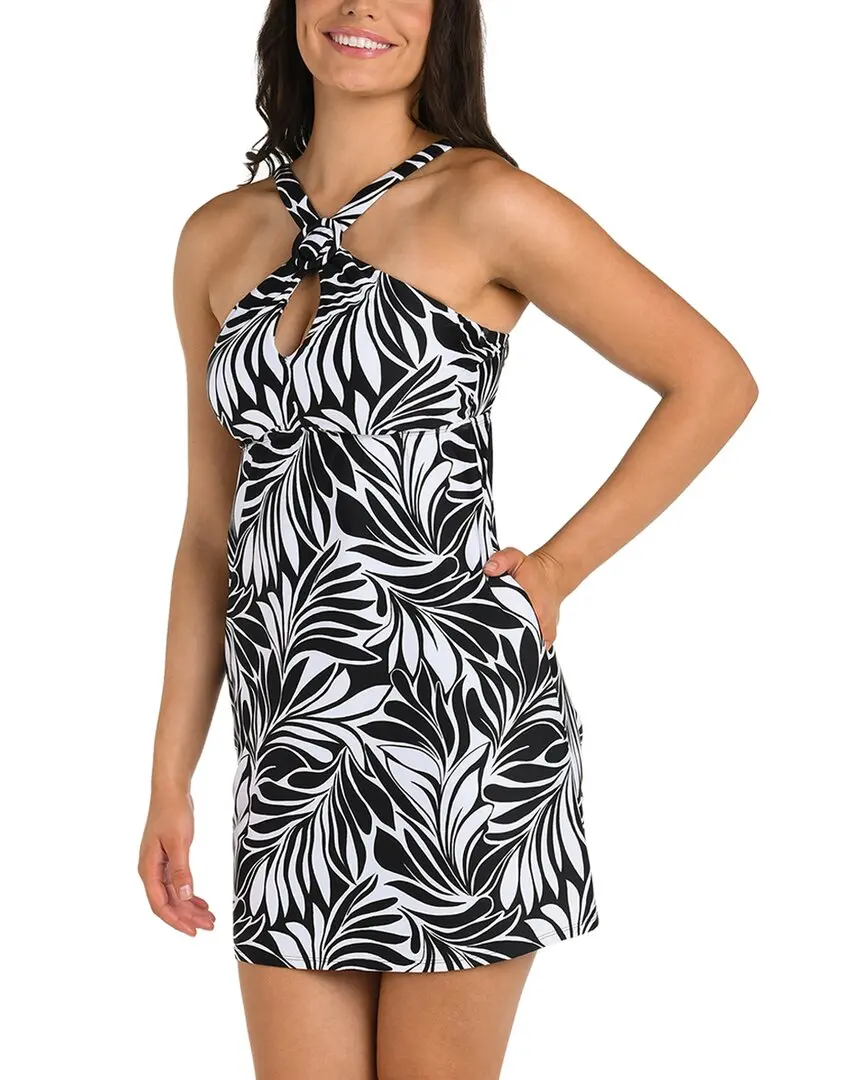 24TH AND OCEAN Floating Palms Sheath Dress