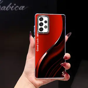 Suitable for [Galaxy A52 5g] High-end simple silk phone case pattern mobile，anti-drop protection for mobile phone screen, full shockproof mobile phone protective cover handheld protective case