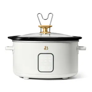 Beautiful 6 Qt Programmable Slow Cooker, Cornflower Blue by Drew Barrymore