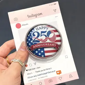 Happy 250th Anniversary Magsafe Phone Grip: 4th of July Magnetic Phone Accessory, USA Popsocket