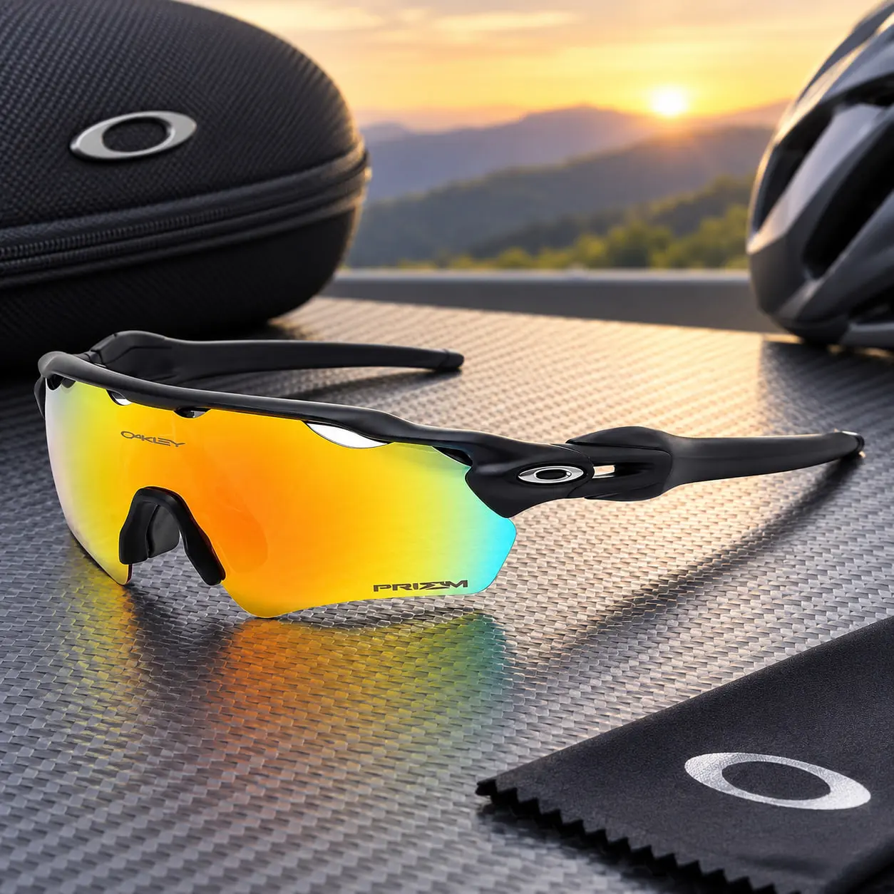 Oakley Cycling Eyewear Wraparound Sports Sunglasses UV400 Protection for Road Bike Running Outdoor