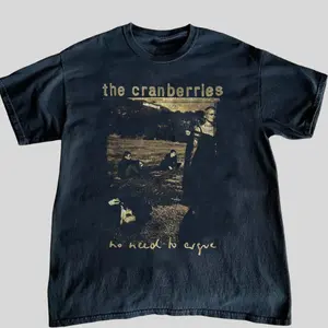 The Cranberries No Need To Argue T Shirt, 90s Band Graphic, Vintage Y2K, 2000s Tee