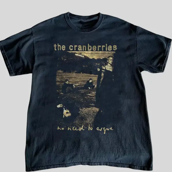 The Cranberries No Need To Argue T Shirt, 90s Band Graphic, Vintage Y2K, 2000s Tee