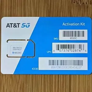 At&T/Link Up Mobile SIM cards