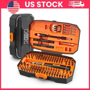 152 in 1 Precision Screwdriver Set with Magnetic Bits and Repair Tool Kit for Electronics, Laptop, Phone and Gaming Console Maintenance, Multi Bit Screwdriver Kit for Home Repair and DIY Projects, Computer Tool Kit, Hand Tool Set, Gift for Men