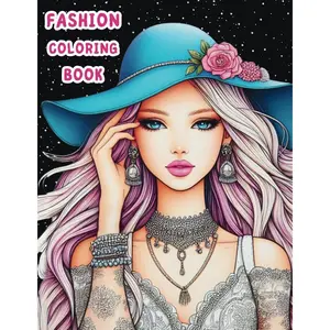 Fashion Coloring Book for Girls Ages 8-12 years old: Fun and trendy coloring pages centered around fun and stylish fashion and beauty themes, tailored ... over 45 fabulous fashion styles for an enjoya Paperback – January 26, 2024