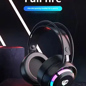 Ear  gaming headset  microphone  wired esports  headset