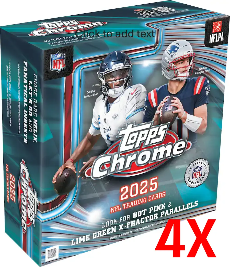 BREAK #1 4x 2025 Topps Chrome Megas