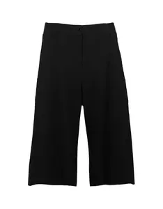Becca Cropped Pant- Black- BAACALxBECCA
