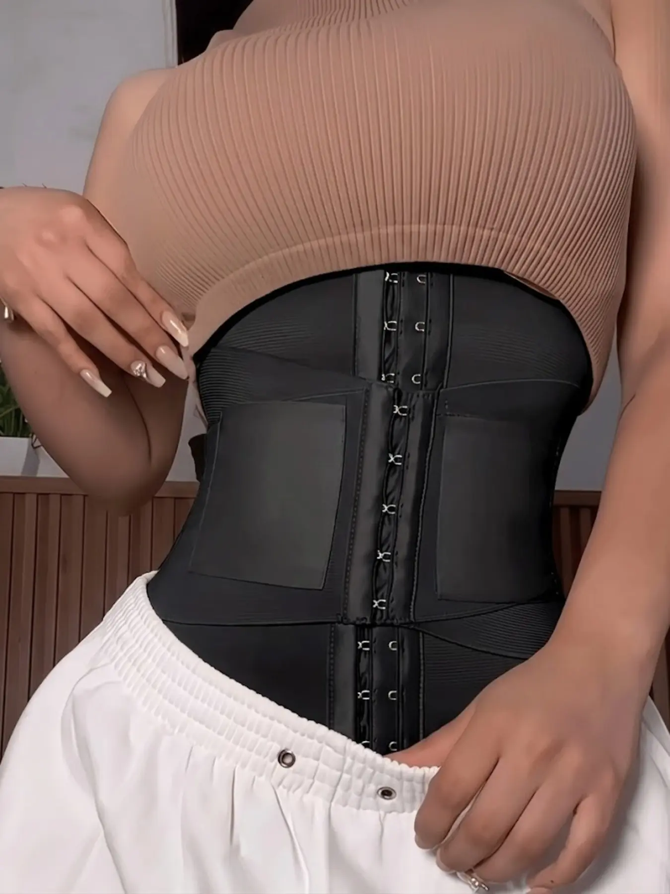 1 Count Women's Sports Waist Trainer Belt, Fajas, Shapewear, Underwear, High Waist, Waist Trimmer, Sweat Belt, Adjustable Belly Wrap, Postpartum Abdominal Belts, Summer Gifts, Suitable For Various Occasions