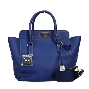 Pre-owned HERMÈS Swift Calfskin Shoulder Bag Hermes Toolbox 26 Blue 60643635