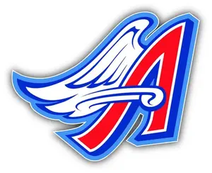 Anaheim Angels MLB Baseball Wing Car Bumper Sticker Decal - 3'', 5'' or 6''